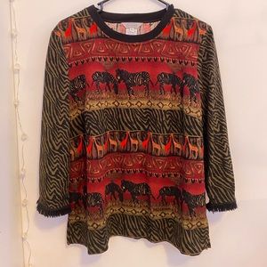 Stonebridge Funky Patterned Safari Longsleeve